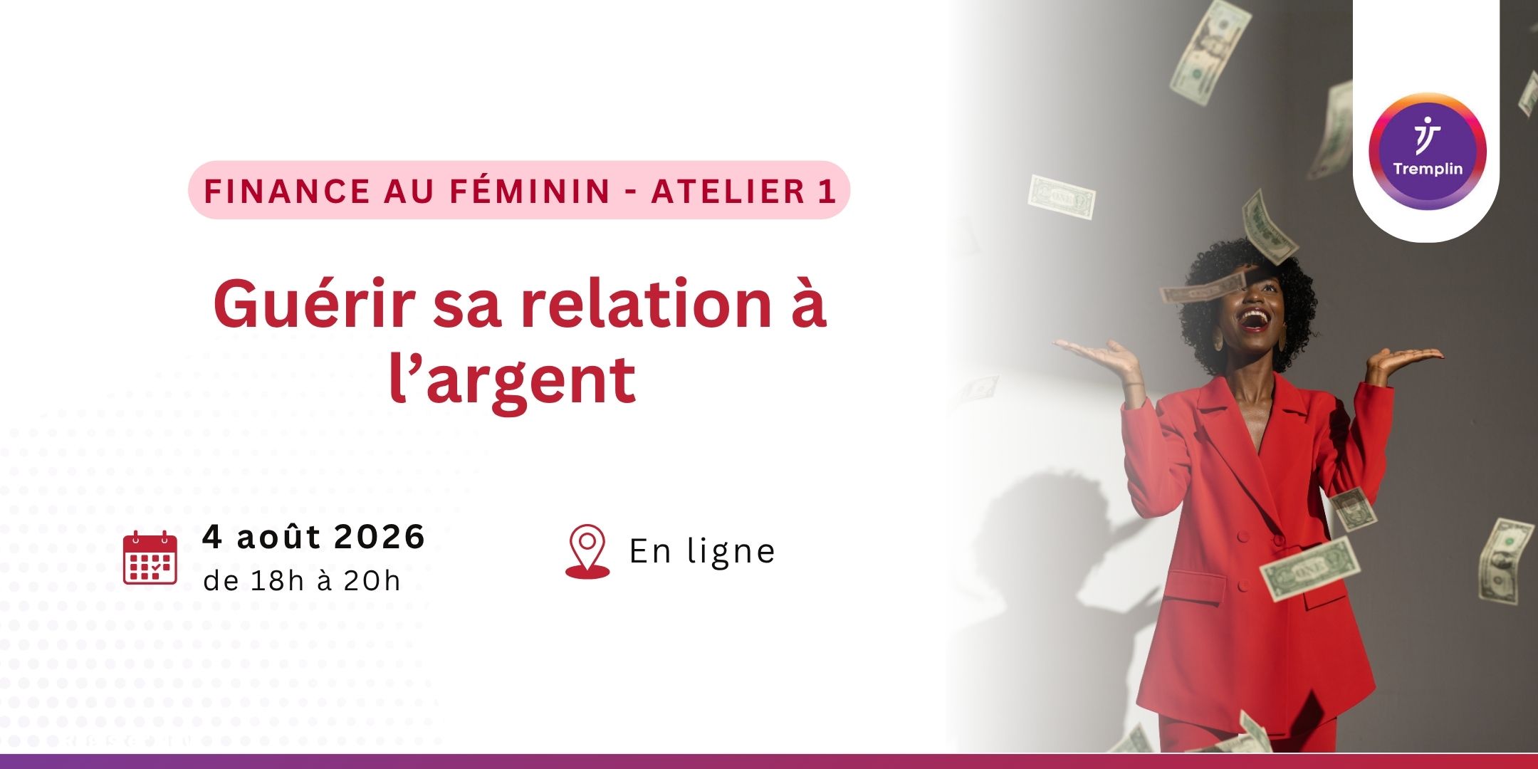 Affiche atelier Finance au féminin
