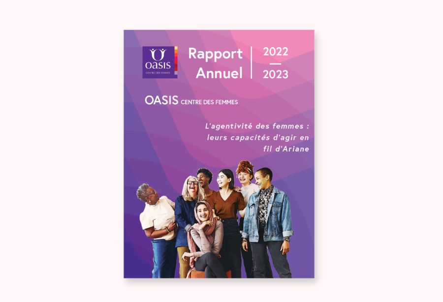 Rapport annuel 2022-2023 : l'agentivité des femmes : leurs capacités d'agir en fil d'Ariane