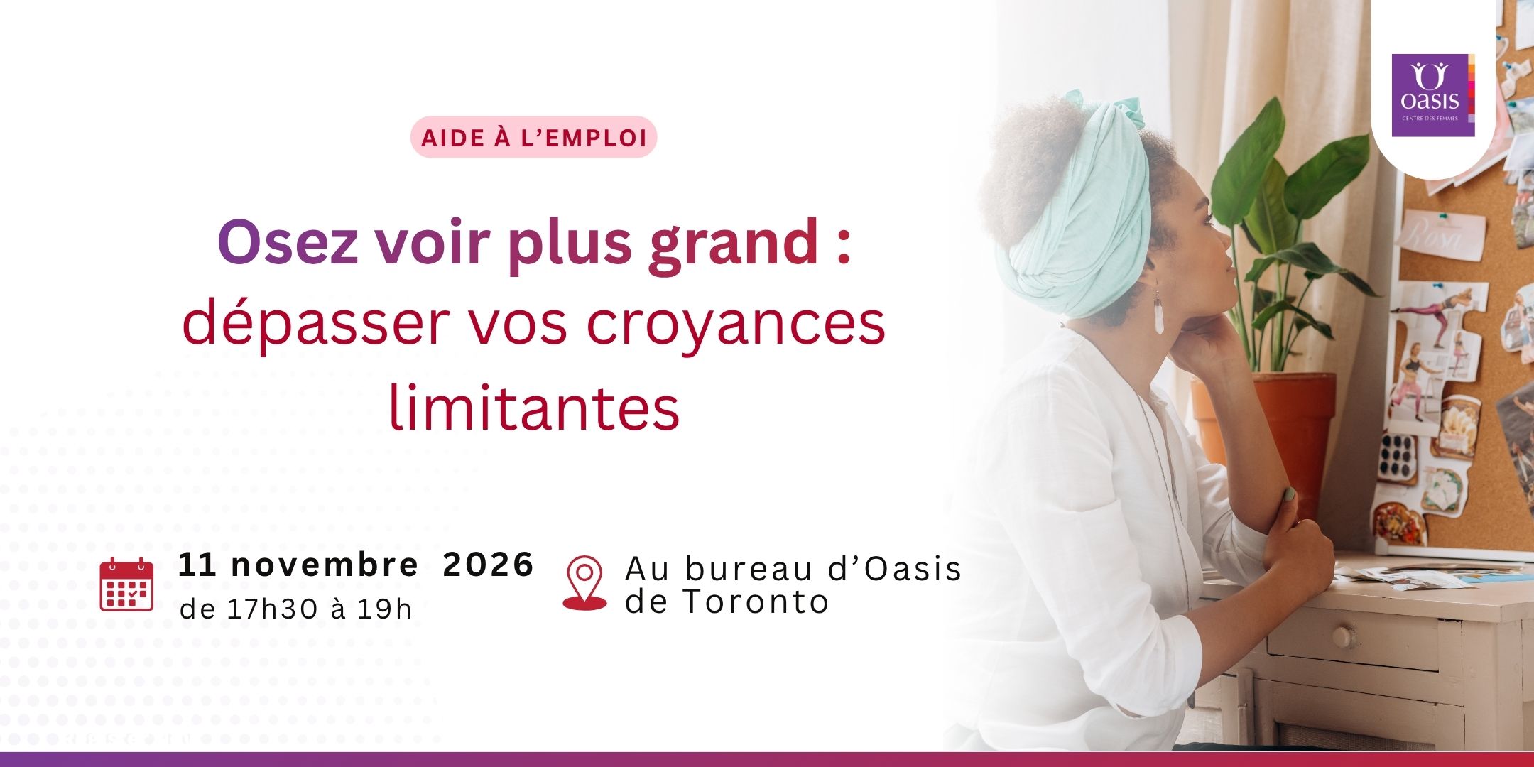 Banniere rêves professionnels et croyances limitantes