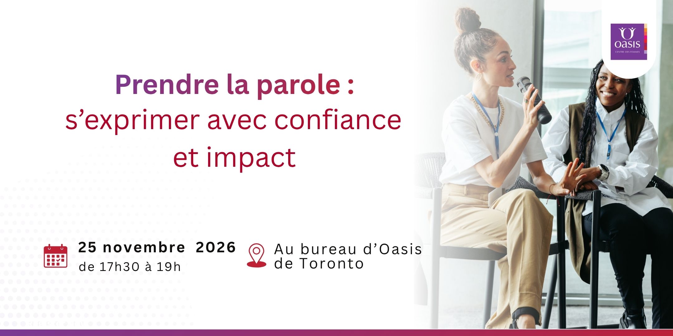 Bandeau prise de parole